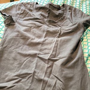 Blue gray shirt